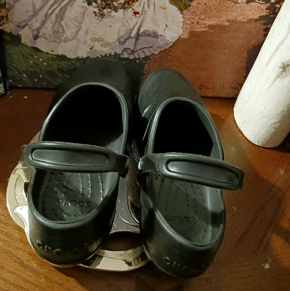 πππππCROCS Classic Black Ladyπ©΄π Size 7 ,Nice Gift Giving Item.π’π€β΅π£ - Picture 7 of 15